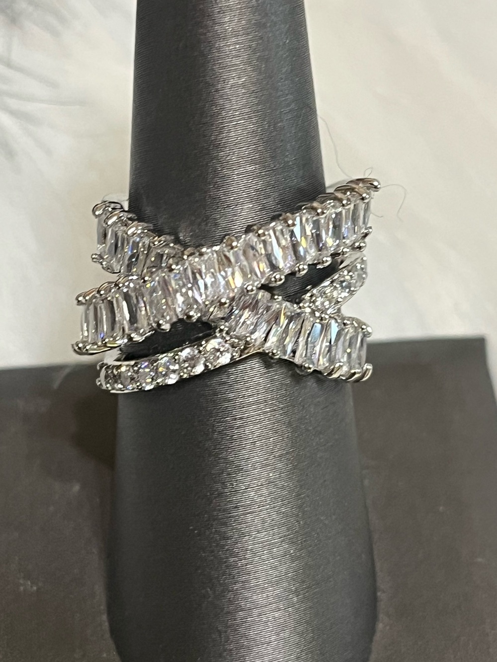 FREE WITH PURCHASE Criss Cross Ring